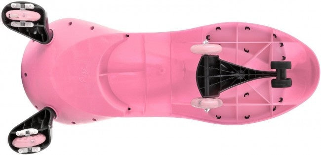Wiggle-car - LED-verlichte wielen - Roze