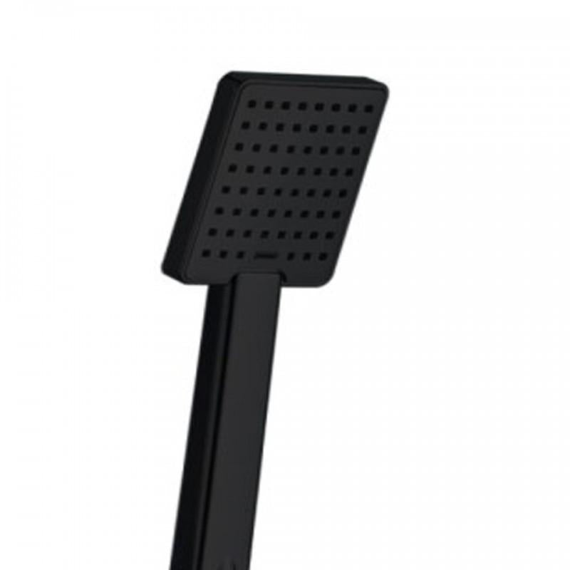 REGENDOUCHESET - Thermostaatkraan met ANTI-CALC en ANTI-TWIST - Mat Zwart