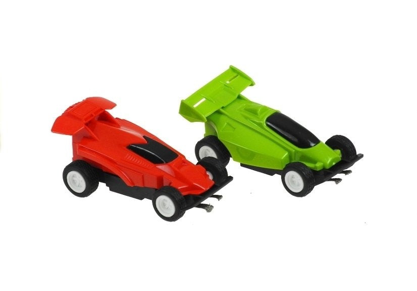 RACEBAAN - 1157cm Lengte - Inclusief 2 Formule 1 Auto's
