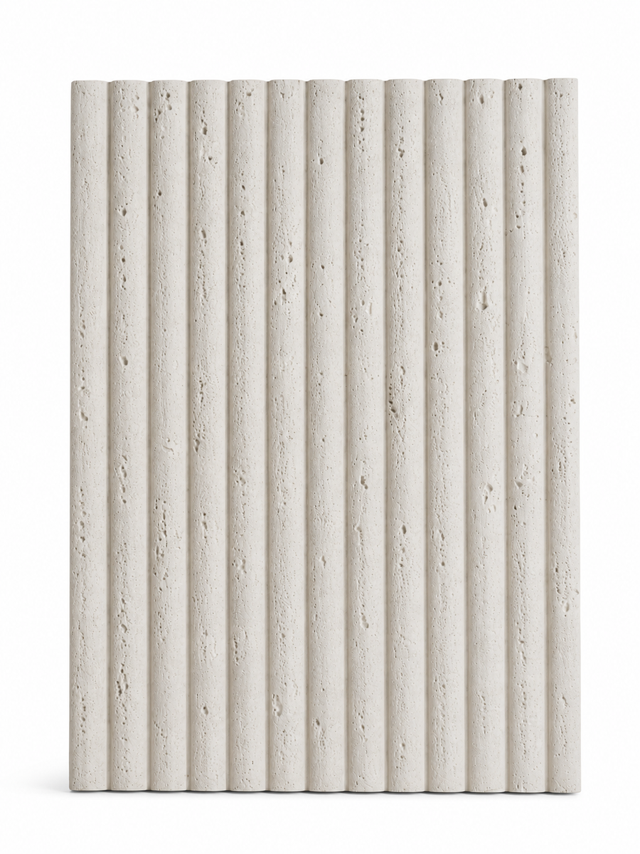 Marmer Wandpaneel Wit – White Marble Flexibel Natuursteen 280×60 cm