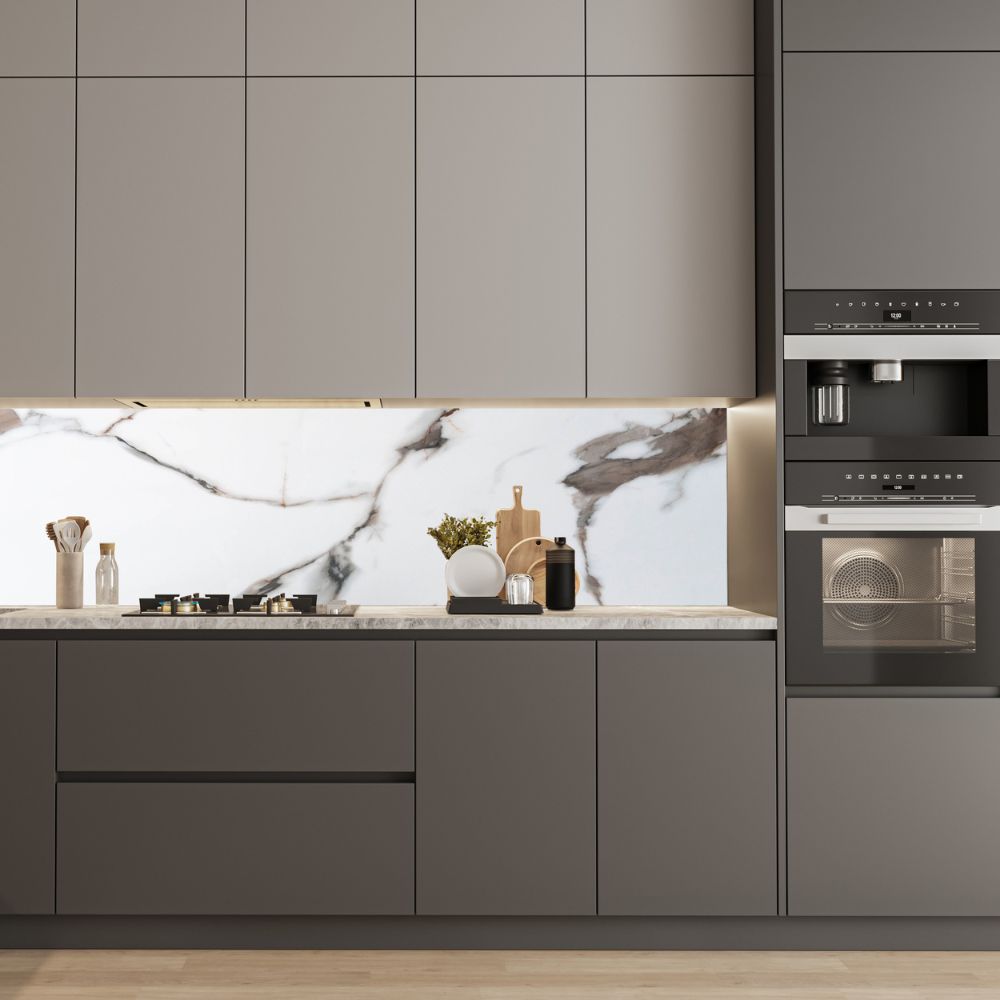 Wandpaneel Paris wit - 122x280 cm