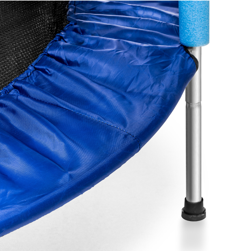 TRAMPOLINE - Veiligheidsnet - Ø 140 cm - Blauw/Geel