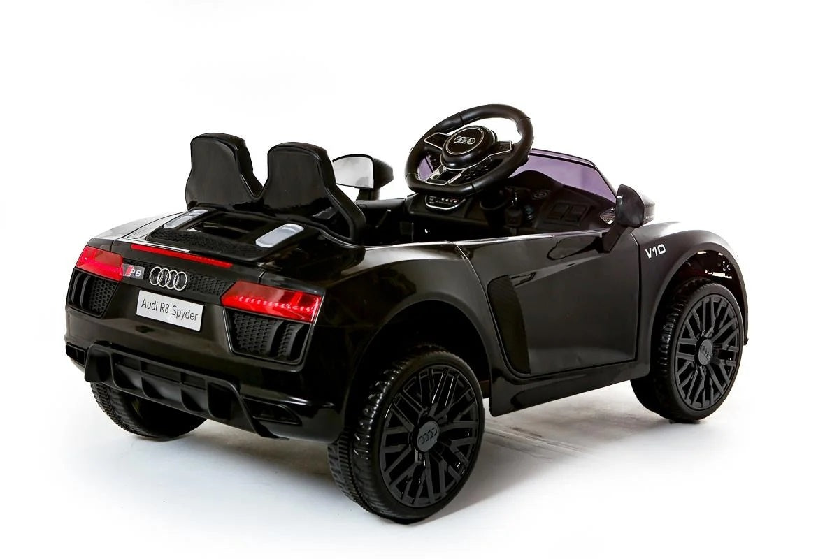 KINDERAUTO - Elektrisch bestuurbaar met afstandsbediening - Zwart