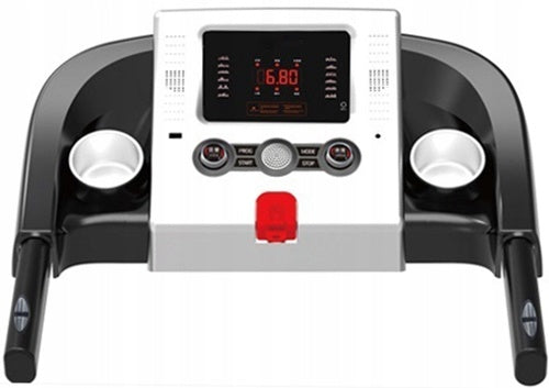 Loopband - 2 pk Motor - 12 km/u - 40 cm Antislip - LCD - Opvouwbaar - Zwart