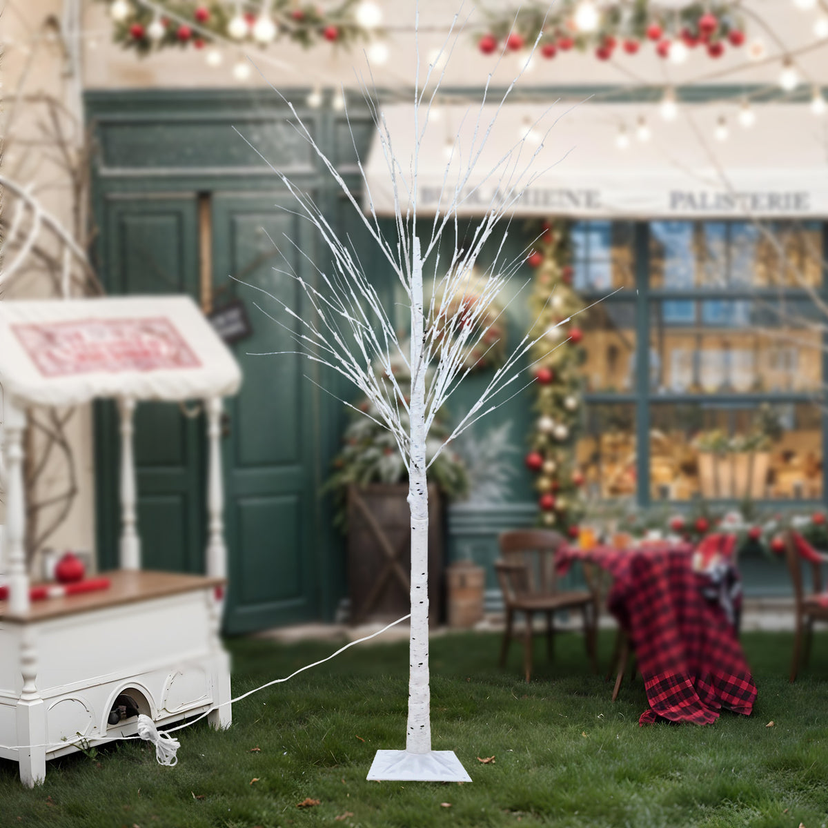 Kunstboom - LED Verlichting - 180 cm - Koud Wit