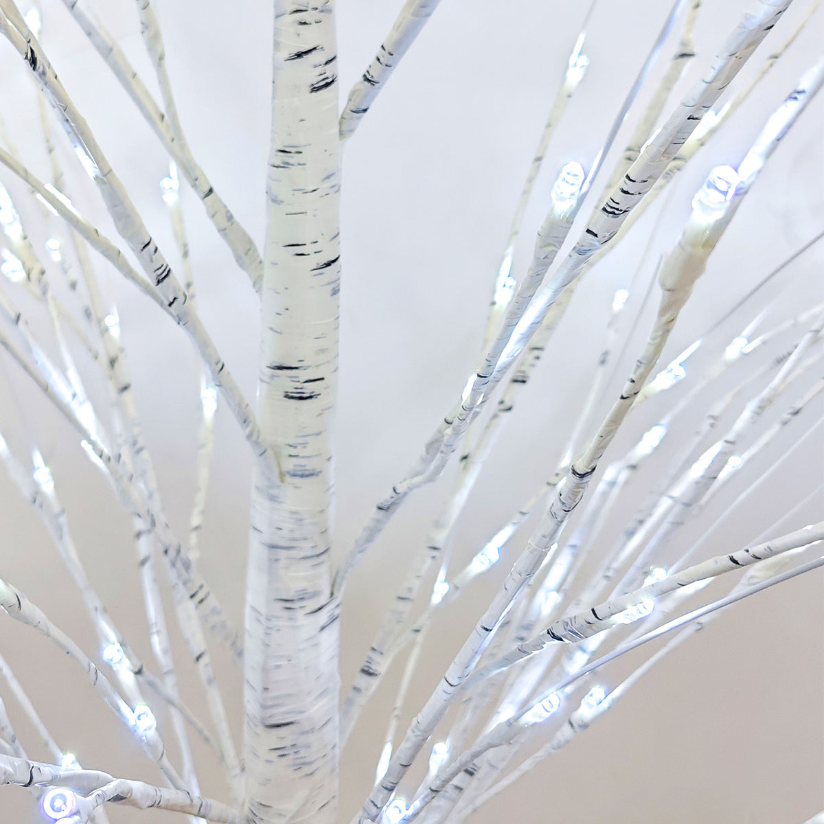 KUNSTBOOM - 150 cm - 120 LED - IP44 - wit
