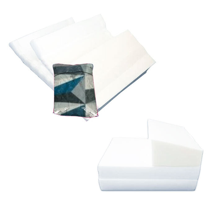 Opvouwbaar matras - luxe comfort, wasbare hoes, 15 cm dik - blauw/beige/zwart - 200x90 cm