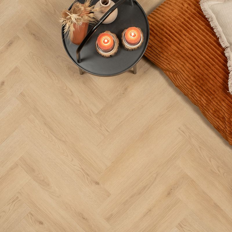 Sophia - visgraat plak – megamat natuur eiken (bryde - pvc