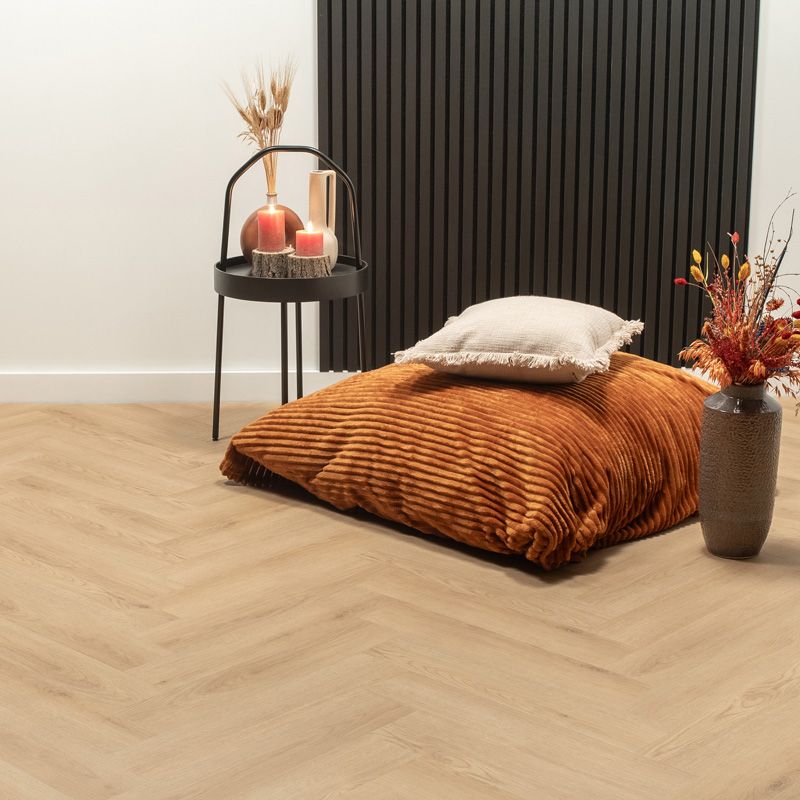 Sophia - visgraat plak – megamat natuur eiken (bryde - pvc