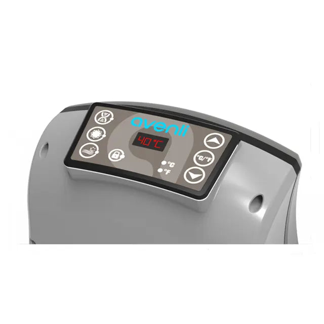 JACUZZI - Opblaasbaar - 3 Personen - 105 Jets - Grijs - 135 cm