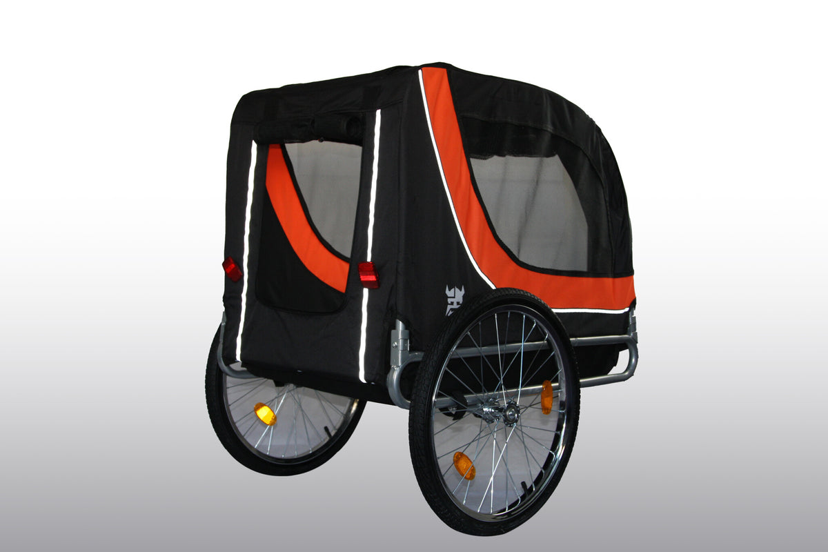 FIETSKAR - Opvouwbaar tot 40 kg - Oranje Zwart