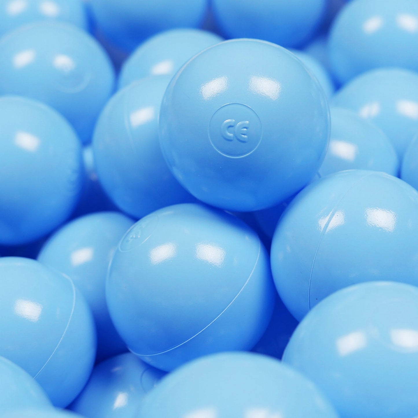 BALLENBAK BALLEN - 70mm Sterke Kwaliteit - Baby Blauw