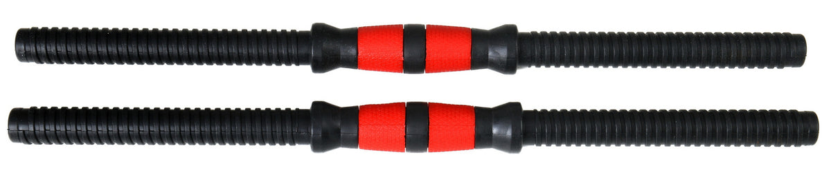 Halterset - 50kg Verstelbaar - Zwart/Rood
