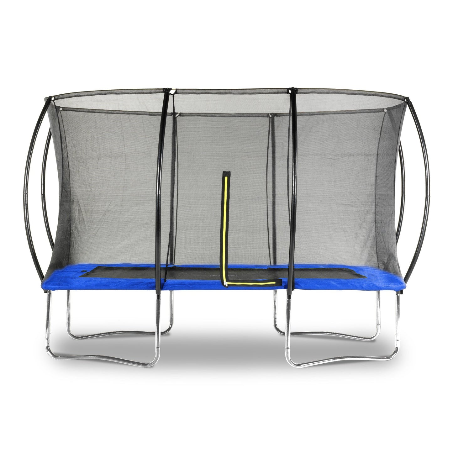 Trampoline - Rechthoekig 180x270cm Veiligheidsnet - Blauw/Zwart