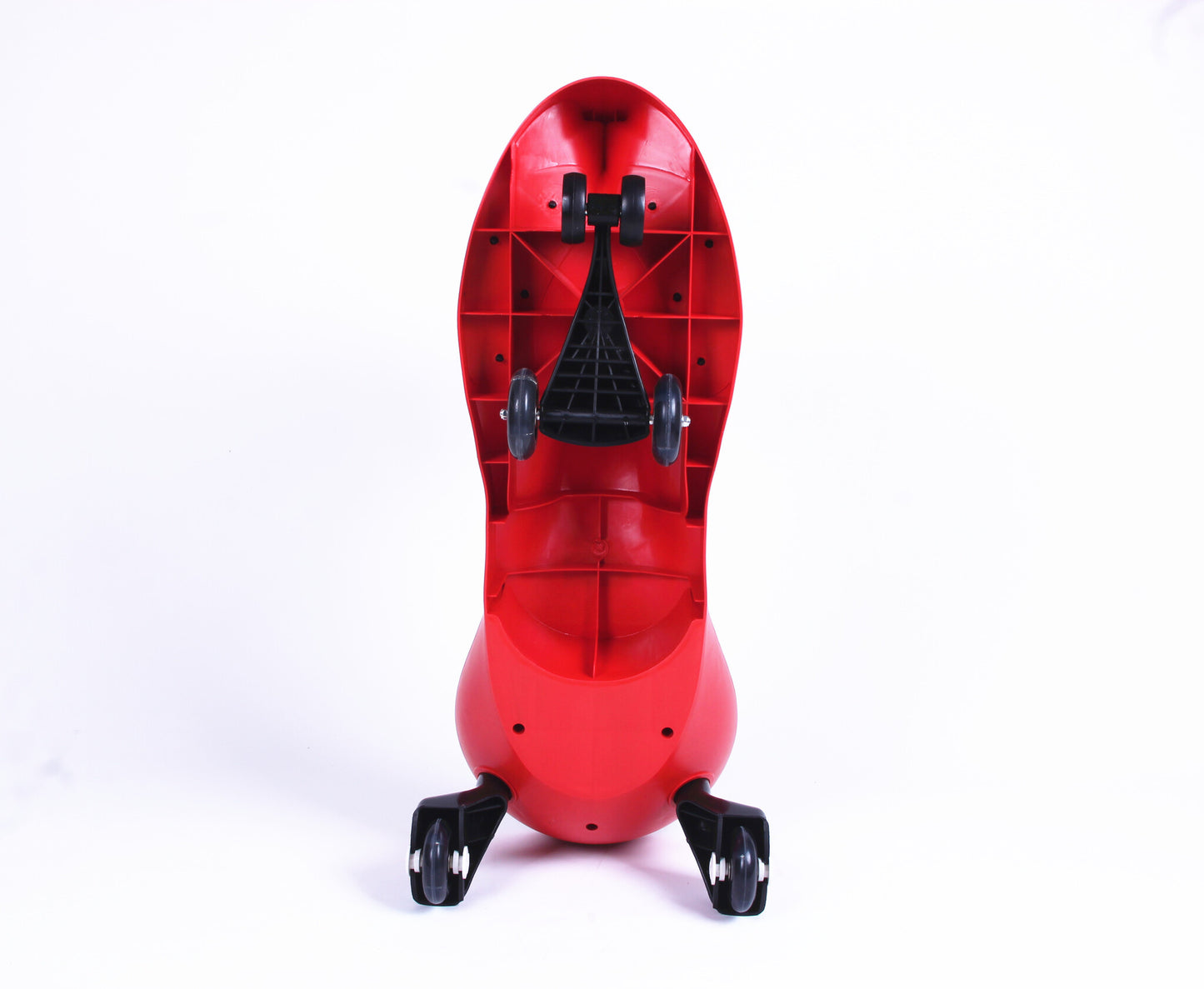 Wiggle-car - led-verlichte wielen - rood