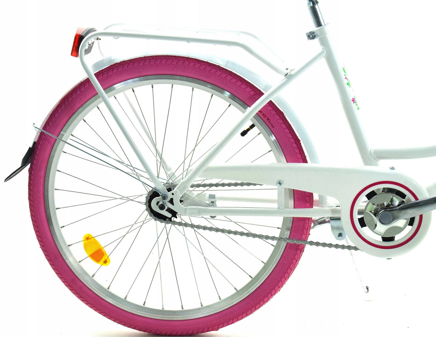 Meisjesfiets - stalen frame 13 inch - 24 inch