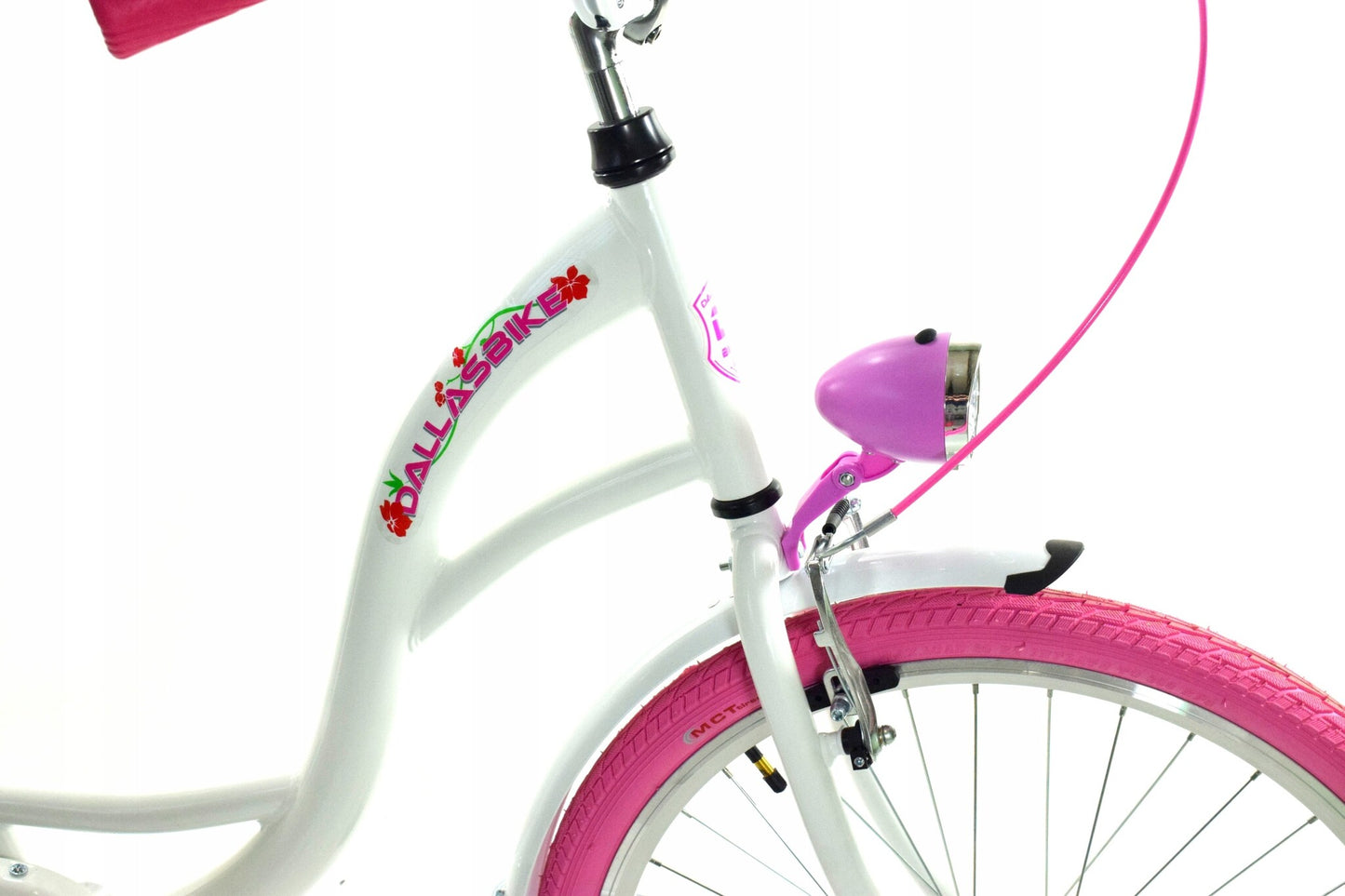Meisjesfiets - stalen frame 13 inch - 24 inch