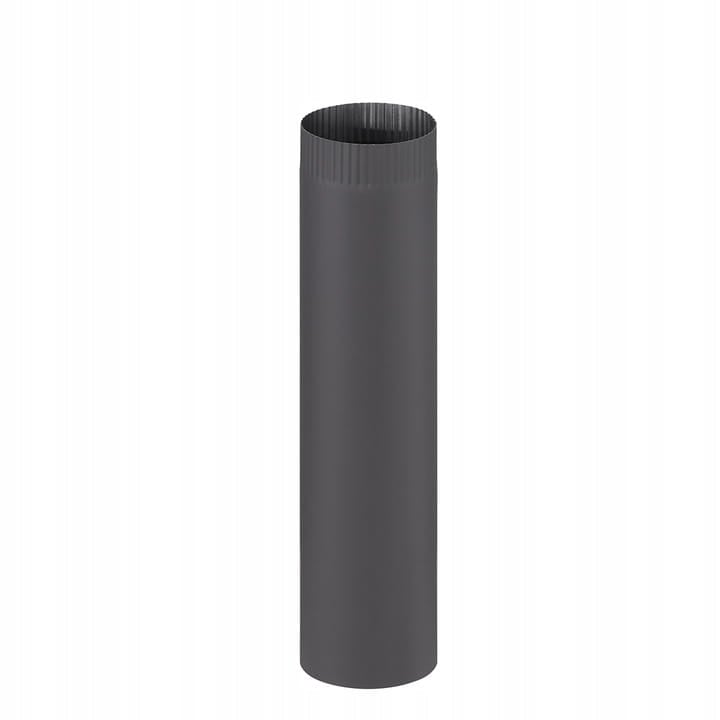 KACHELPIJP - Hittebestendig Staal 2mm - Zwart 120mm 50cm