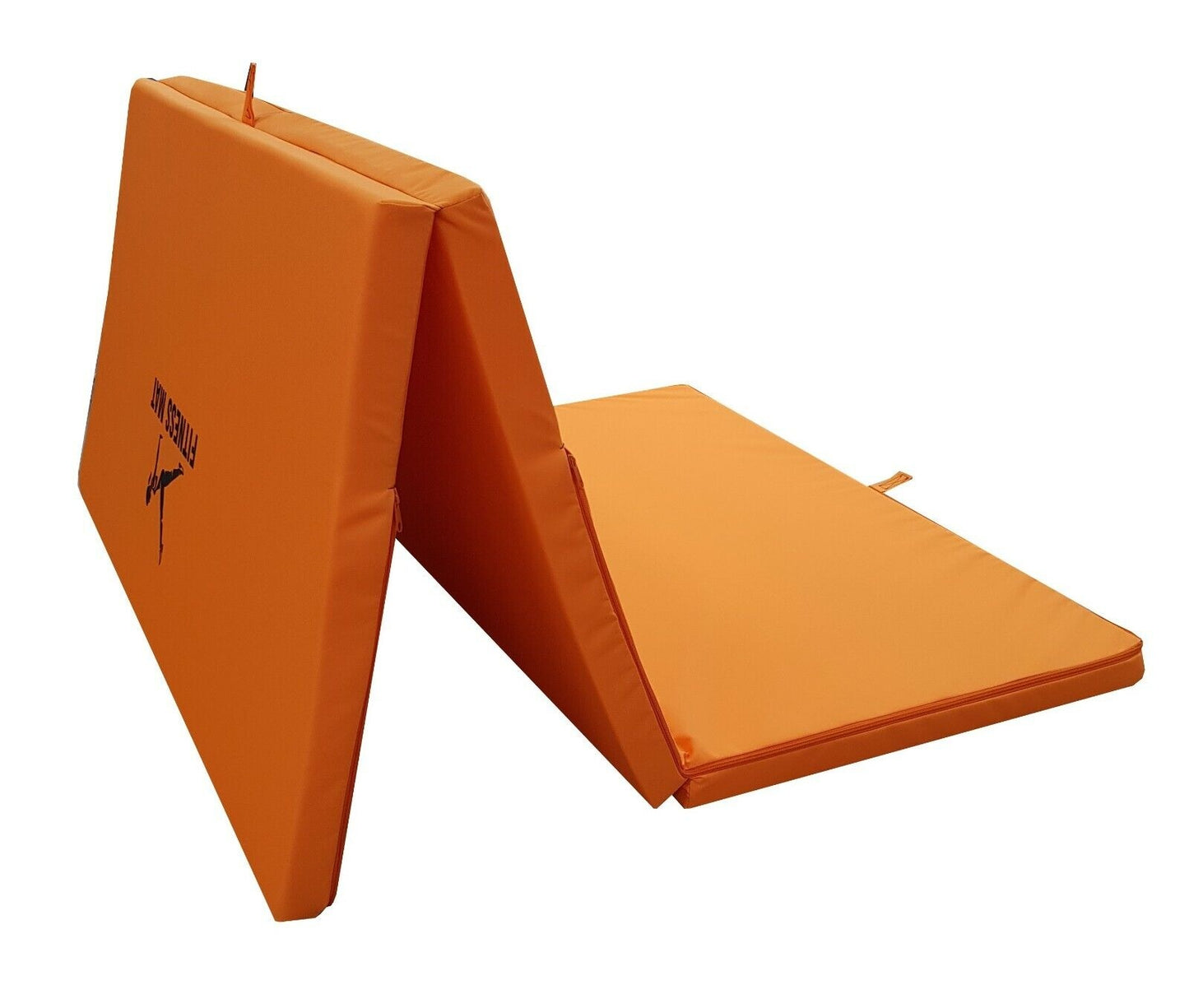 FITNESS MAT - waterdicht-polyester-5cm-dik - oranje-80x200cm