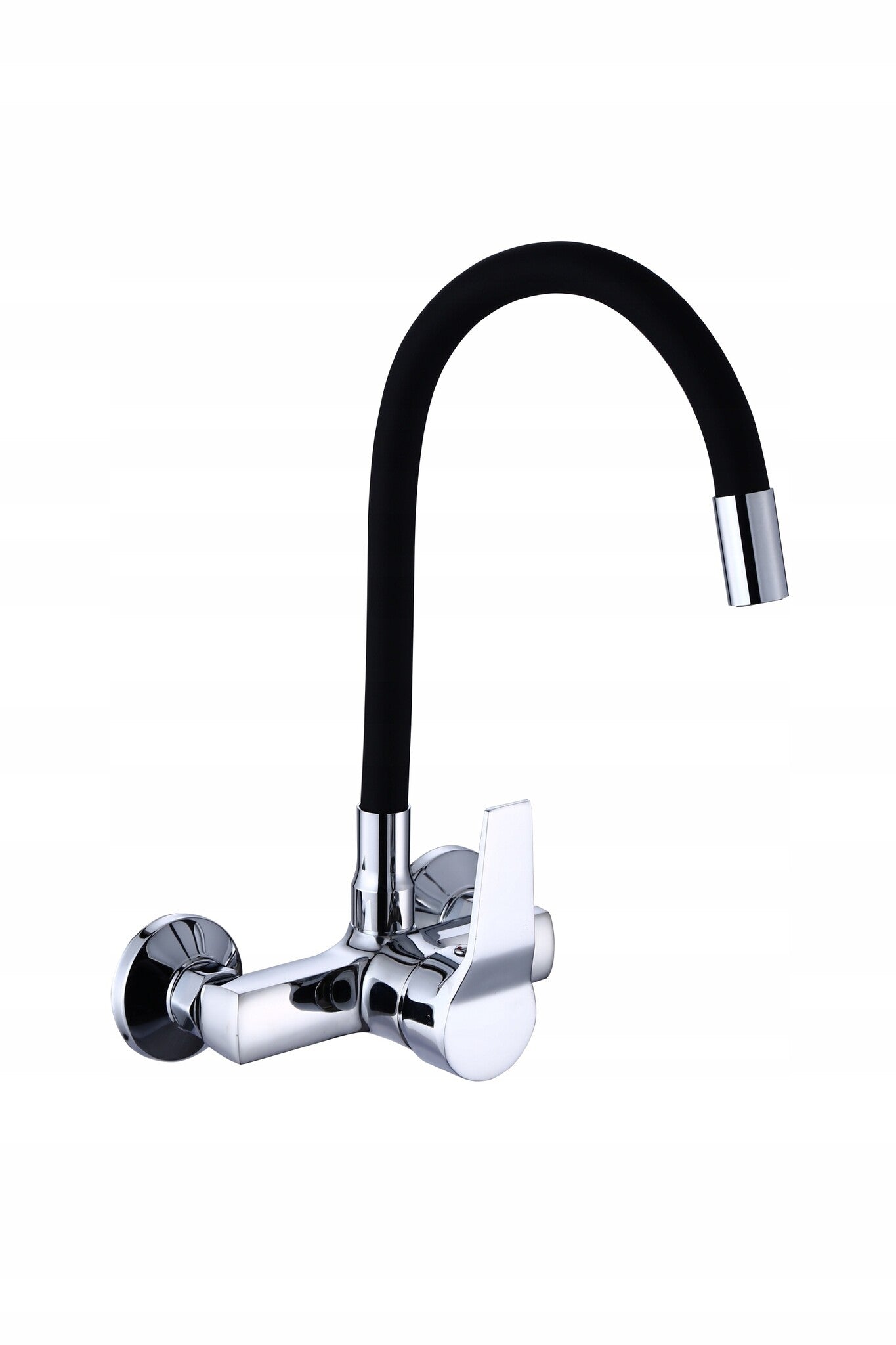 WASTAFELKRAAN - Solide Messing - Chroom - 52cm Hoogte