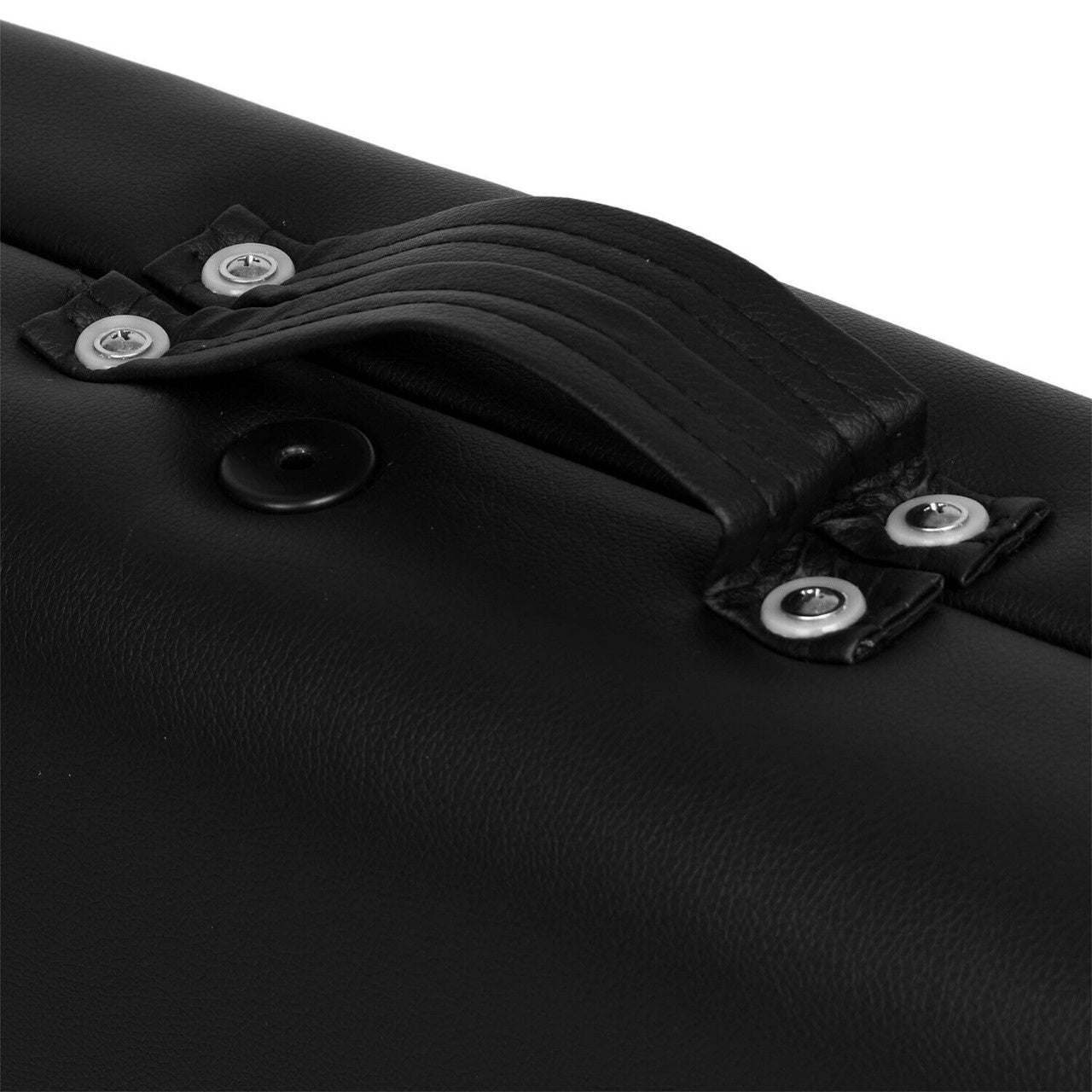 MASSAGETAFEL - Opvouwbaar Aluminium - Verstelbare Hoofdsteun - Zwart 185x70 cm