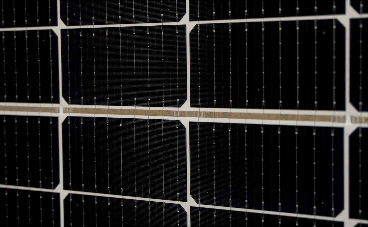 Zonnepanelen - 455W Half-Cut Monokristallijn - Zwart/Wit