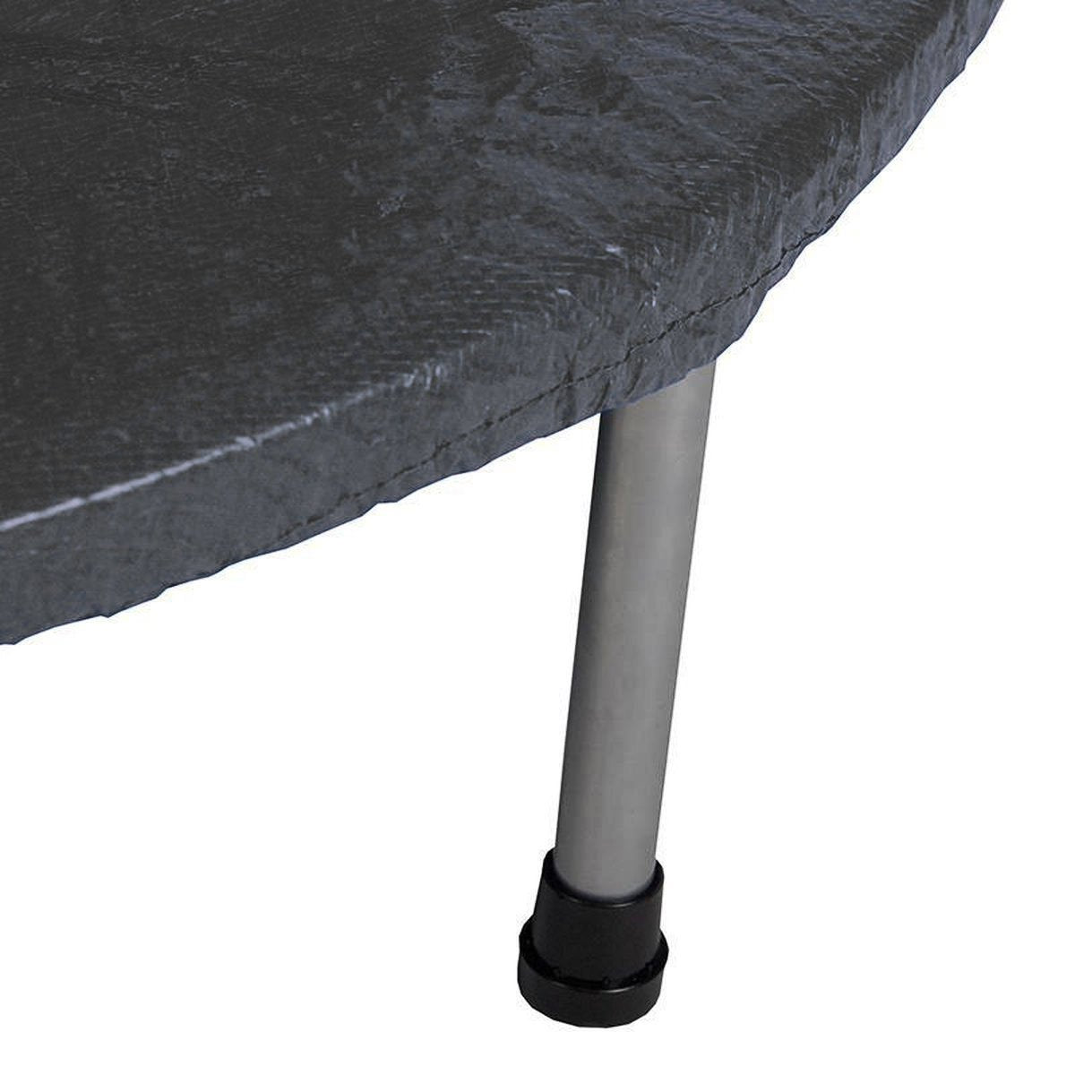 trampoline afdekhoes - waterafvoer uv-bestendig pvc - zwart 305 cm