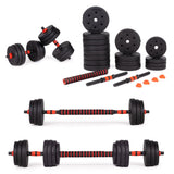 Dumbbells - verstelbaar 40 kg - zwart