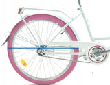 Meisjesfiets - stalen frame 13 inch - 24 inch
