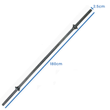Halterstang - 180 cm Lengte - Max 150 kg - Verchroomd Staal