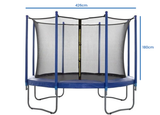 Trampoline net - binnenrand bevestiging - 426 cm