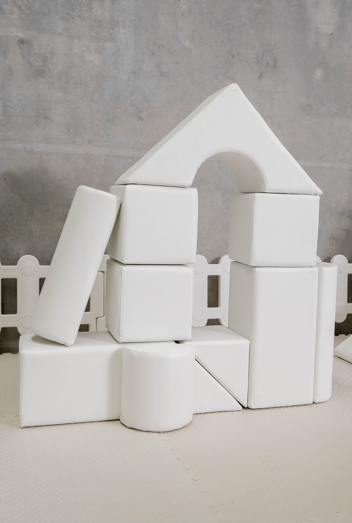 FOAM BLOKKEN - 11 elementen - wit