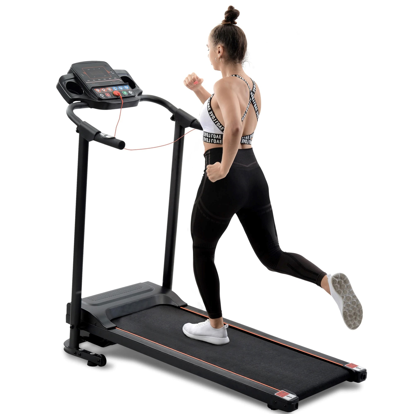 Loopband - 2 pk Motor, 12 km/u, Opvouwbaar, LCD-scherm - 35x100 cm