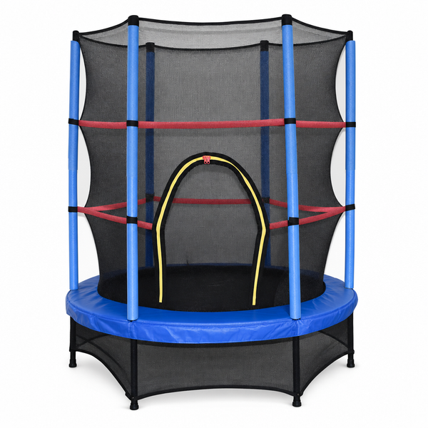 TRAMPOLINE - veiligheidsnet - 140 cm - blauw