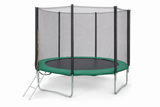 TRAMPOLINE - Veiligheidsnet-Ladder-110kg - Groen-244cm