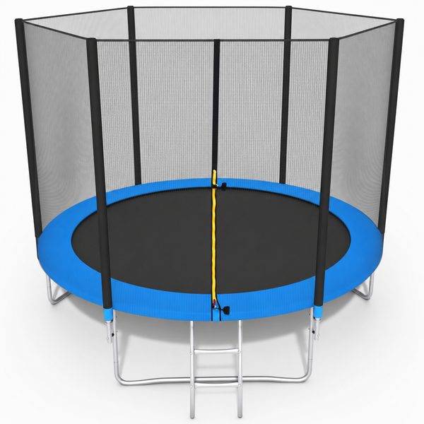 TRAMPOLINE - 305 cm - veiligheidsnet & ladder - tot 100 kg - groen