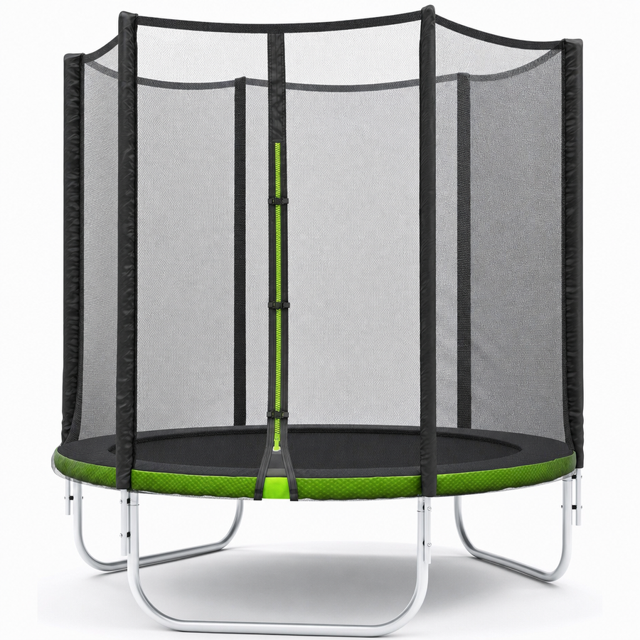 Trampoline - Veiligheidsnet-125cm - Groen-Ø140cm