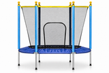 TRAMPOLINE - Veiligheidsnet - Ø 140 cm - Blauw/Geel