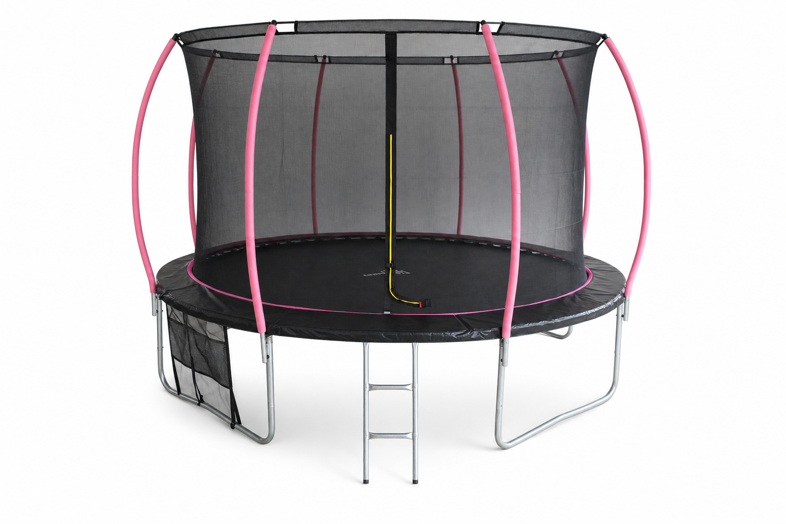 TRAMPOLINE - 244 cm - met veiligheidsnet - max 100 kg - zwart