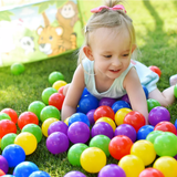 BALLENBAK BALLEN - 1000 Stuks 70mm - Rood Groen Paars Roze Geel Blauw