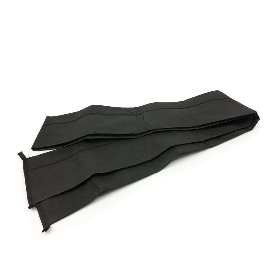 Trampoline rand - robuust PVC en PE - zwart 244 cm