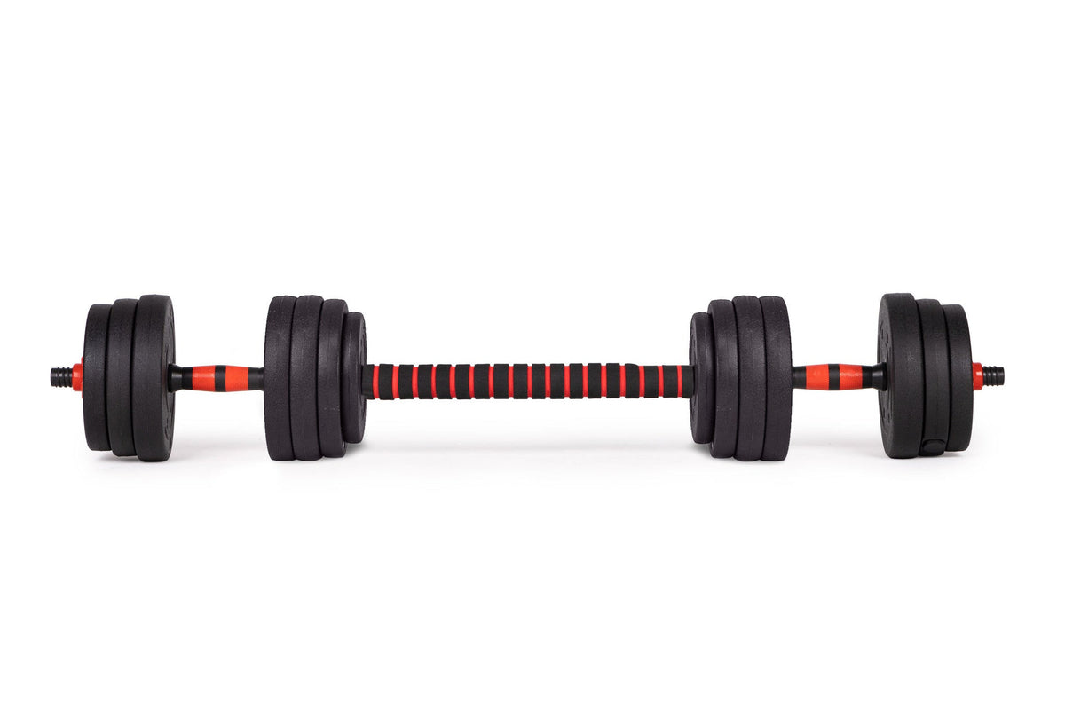 Dumbbells - verstelbaar 40 kg - zwart