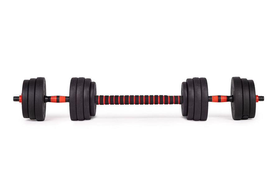 Dumbbells - verstelbaar 40 kg - zwart