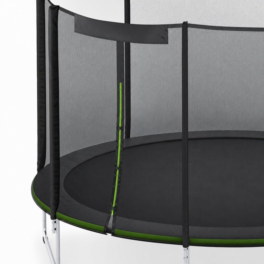Trampoline - Veiligheidsnet-125cm - Groen-Ø140cm