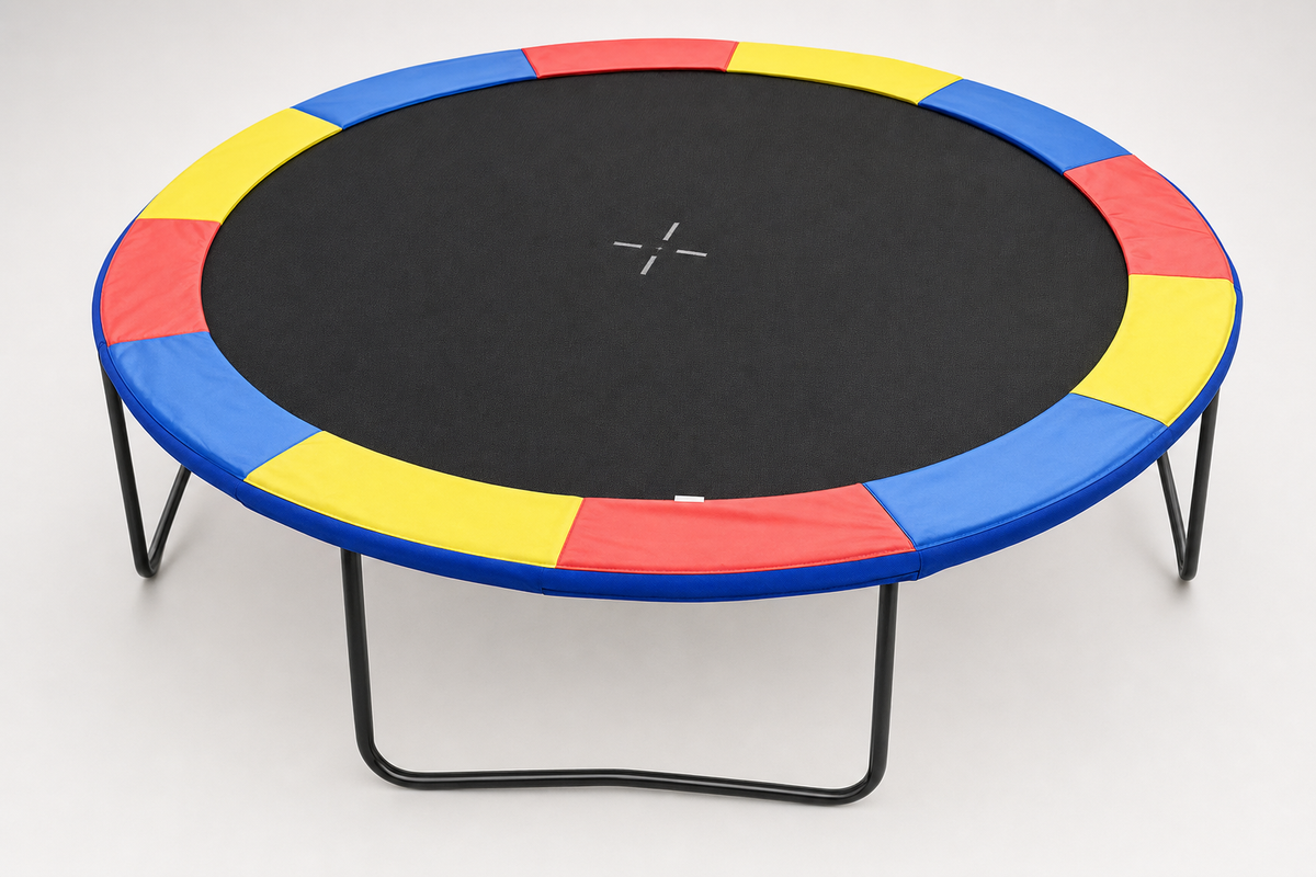 TRAMPOLINE - Veiligheidsnet & Ladder - 244 cm Multicolor