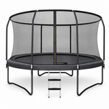 Trampoline - Veiligheidsnet en Ladder - Zwart - 244 cm