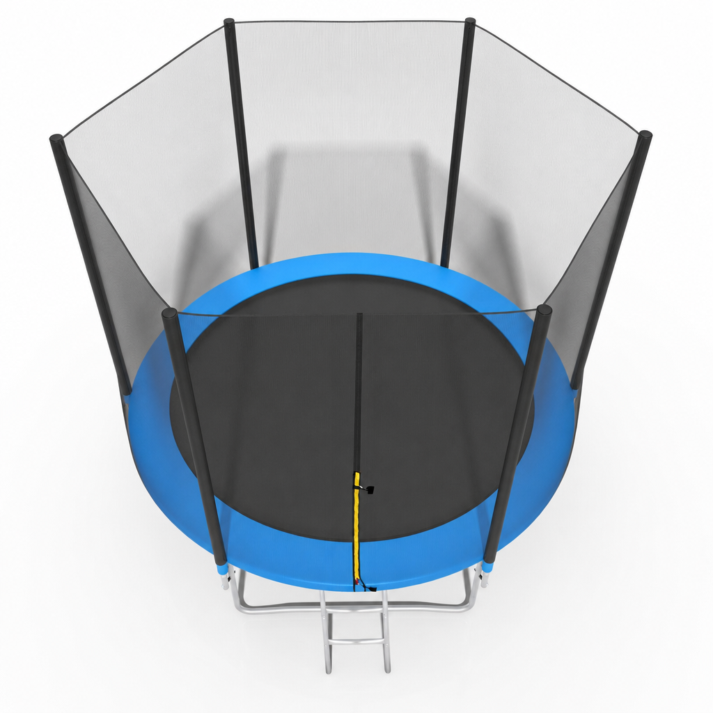 TRAMPOLINE - 305 cm - veiligheidsnet & ladder - tot 100 kg - groen