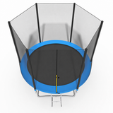 TRAMPOLINE - 305 cm - veiligheidsnet & ladder - tot 100 kg - groen