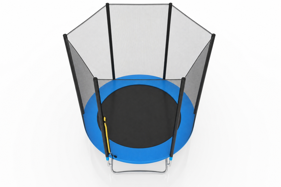 Trampoline - veiligheidsnet en RVS-veren - 183 cm