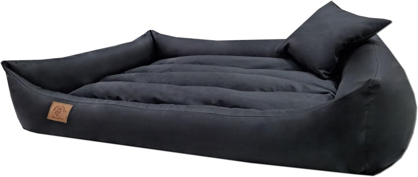 Hondenbed - waterdicht, wasbaar, krasvrij - 90x60 cm zwart